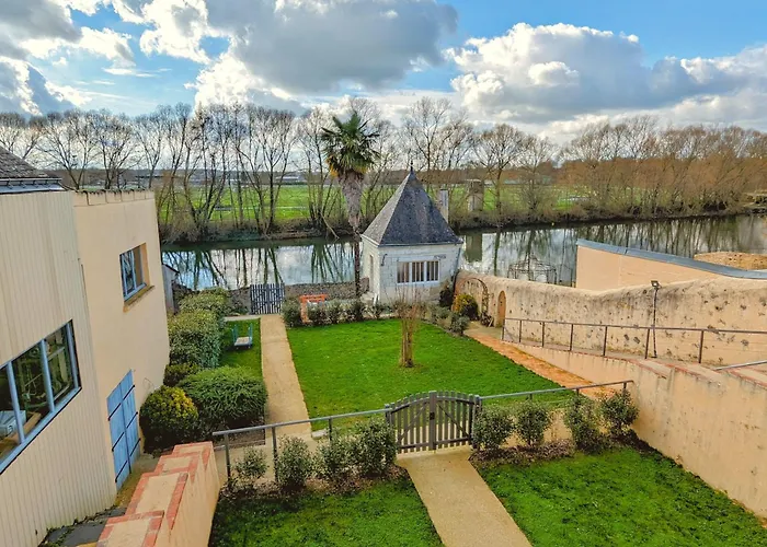 Restauré 6 Pers. Au Bord De La Rivière, Proche Centre, Parking Et Wifi - Fr-1-410-380 Casa vacanze Sablé-sur-Sarthe